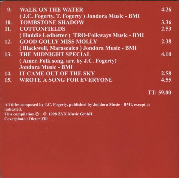 Creedence Clearwater Revival All Time Greatest Hits [in03 de]